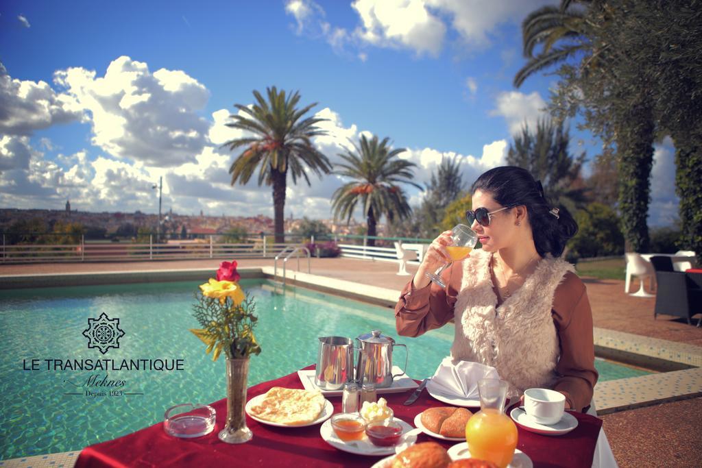 Hotel Transatlantique Meknès Esterno foto