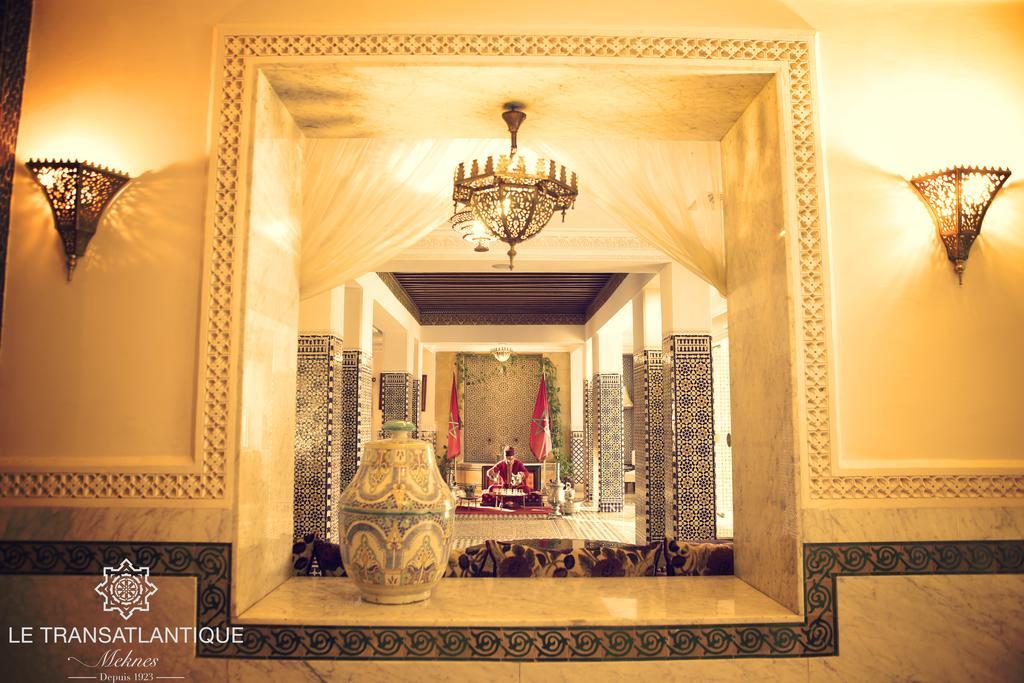 Hotel Transatlantique Meknès Esterno foto