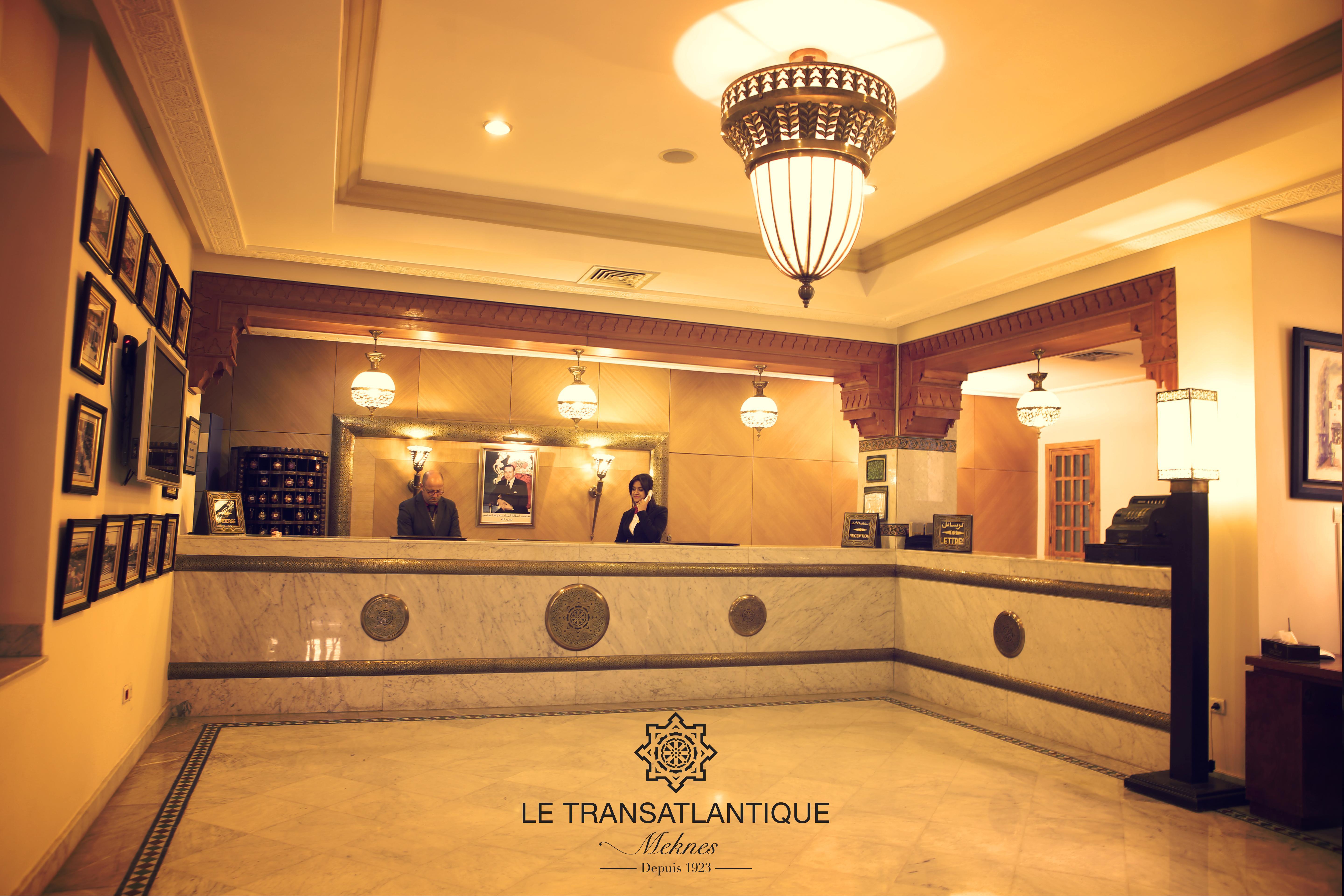 Hotel Transatlantique Meknès Esterno foto